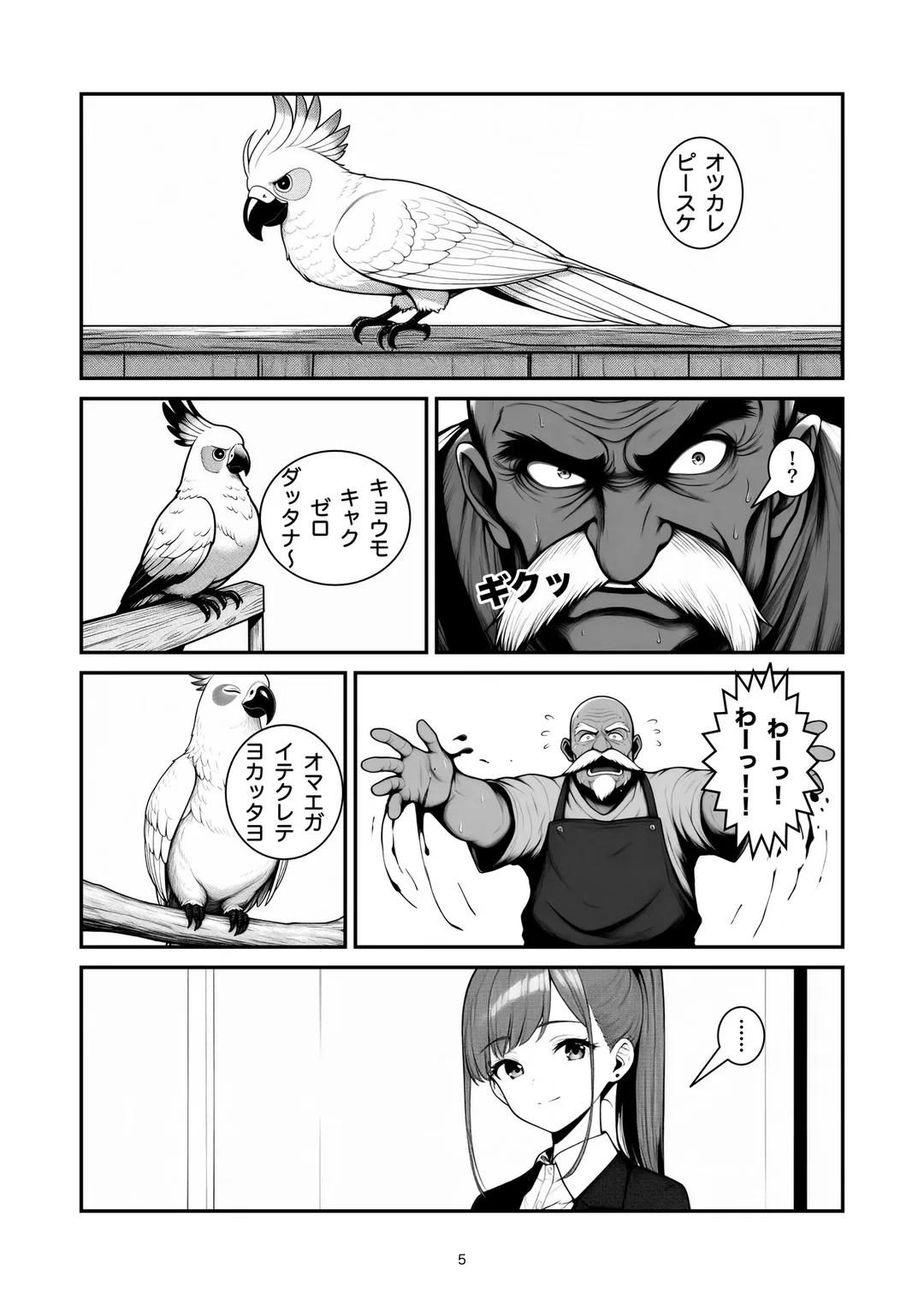 『売れ残りのピー助』5ページ目