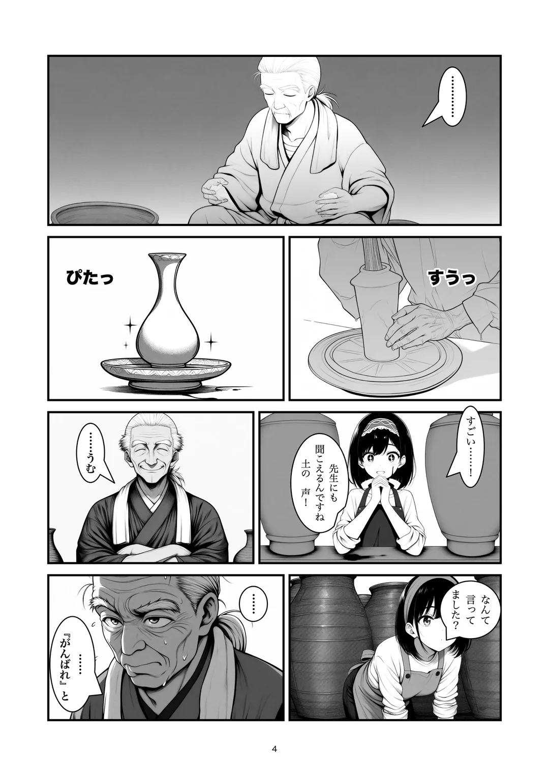 『土の声』4ページ目