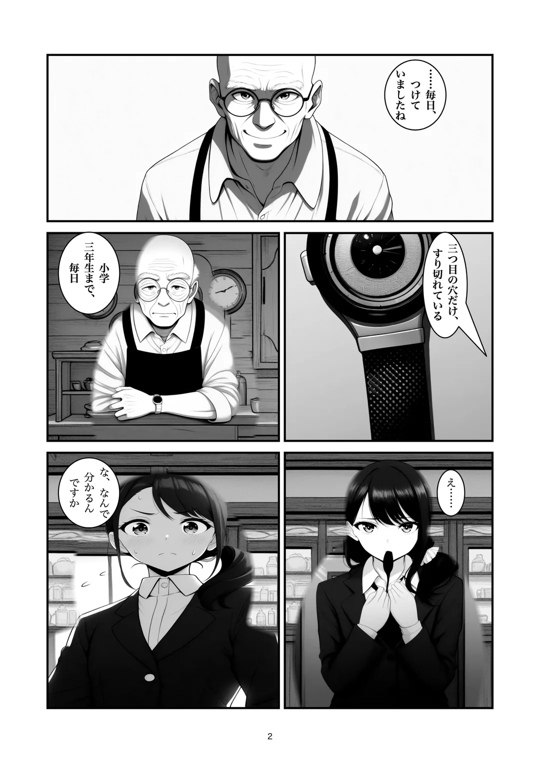 『電池交換だけで』2ページ目